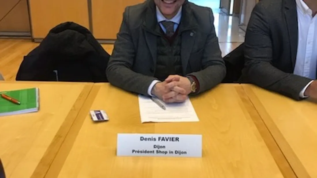 Denis Favier, président de la fédération « Shop in Dijon »